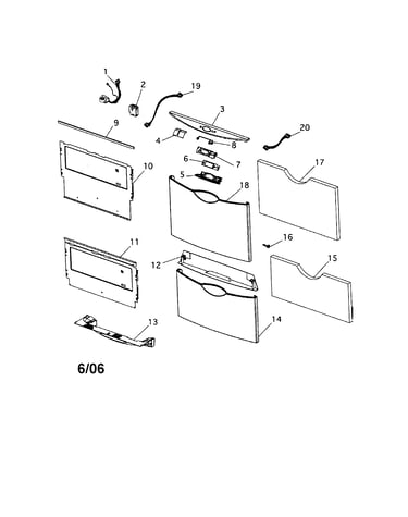 Front panels/controls
