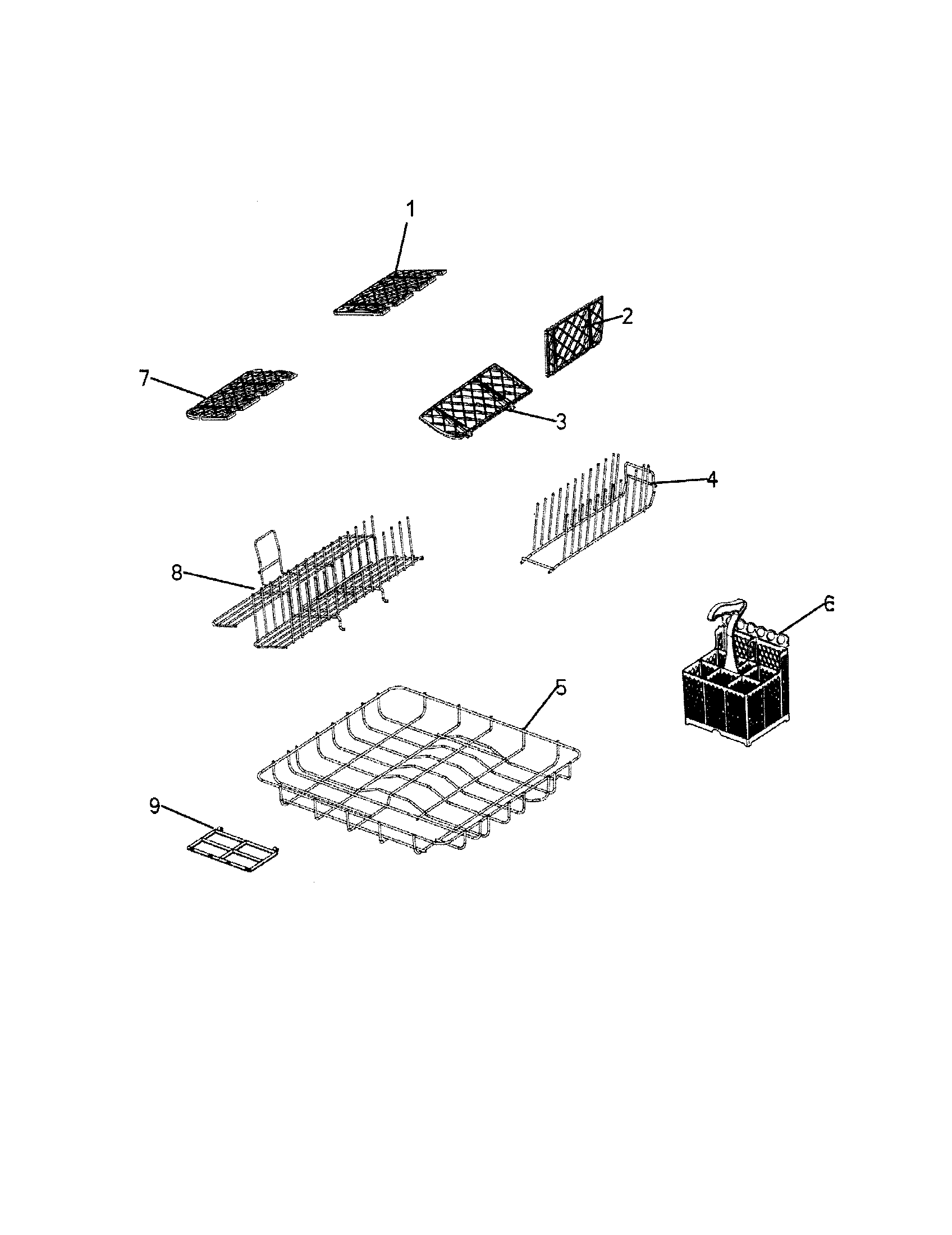 Baskets and racks