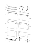 Front panels/controls: flat door