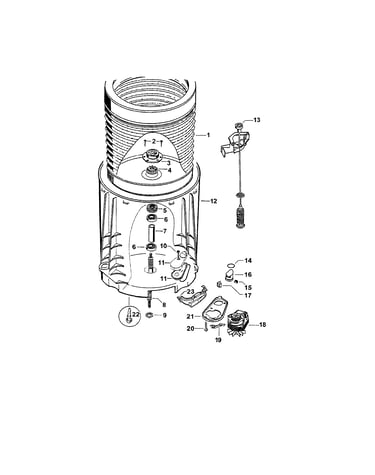 Inner & outer bowls/pump