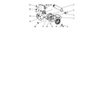Fisher & Paykel DE04-US6 blower and drive diagram
