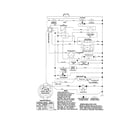Poulan 96012004100 schematic-tractor diagram