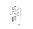 Fisher & Paykel E522A-21768A doors diagram
