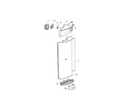 Fisher & Paykel E522A-21768A electronic module/duct covers diagram