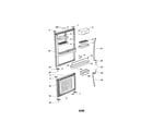 Fisher & Paykel E522A-21767A doors diagram