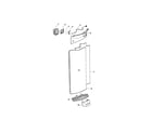 Fisher & Paykel E522A-21767A electronic module/duct covers diagram