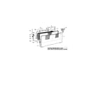 Fisher & Paykel E522A-21640A fan/covers/evaporator diagram