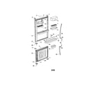 Fisher & Paykel E522A-21639A doors diagram