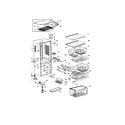 Fisher & Paykel E522A-21638A cabinet diagram