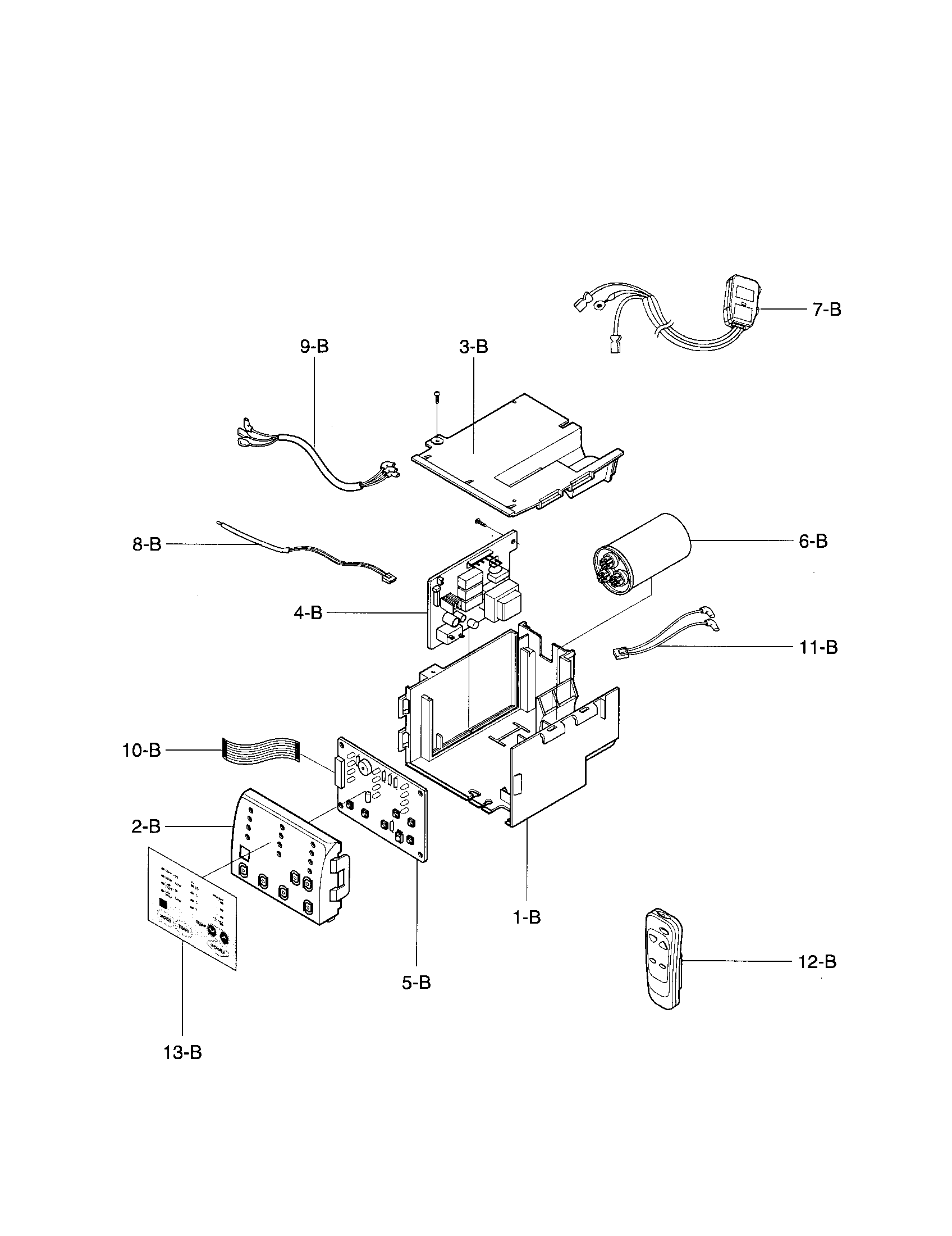 Control box assembly