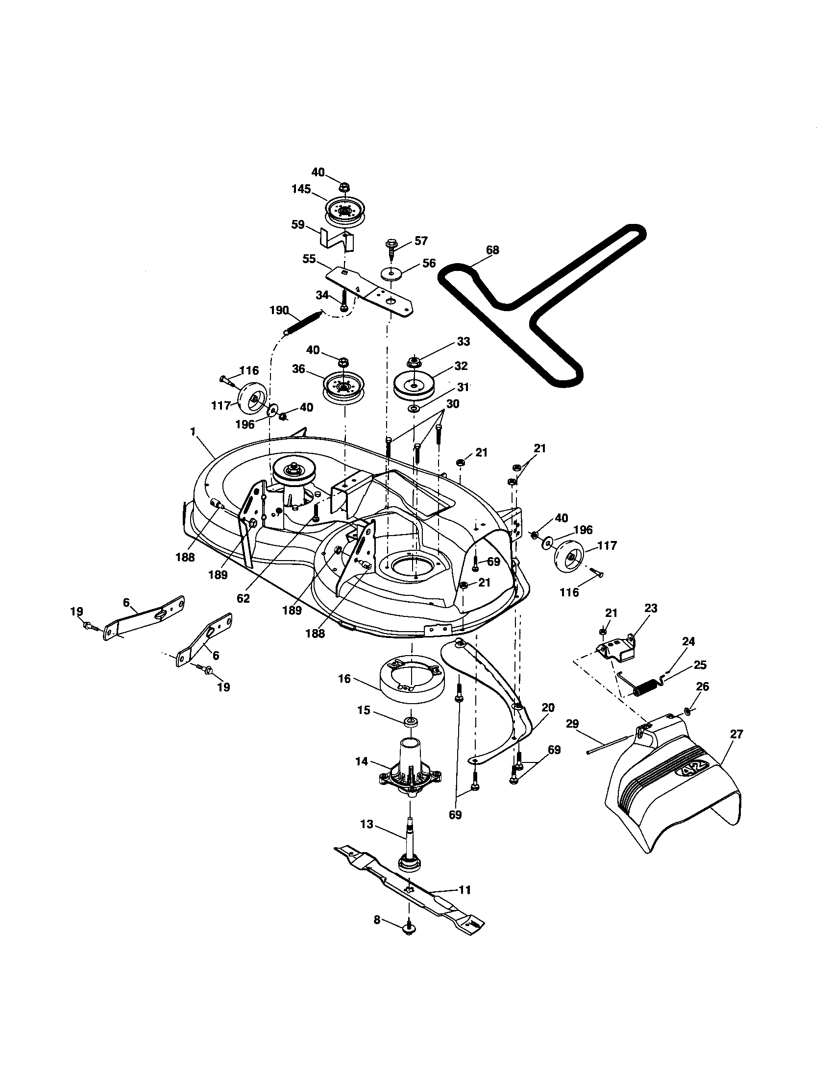 Mower deck