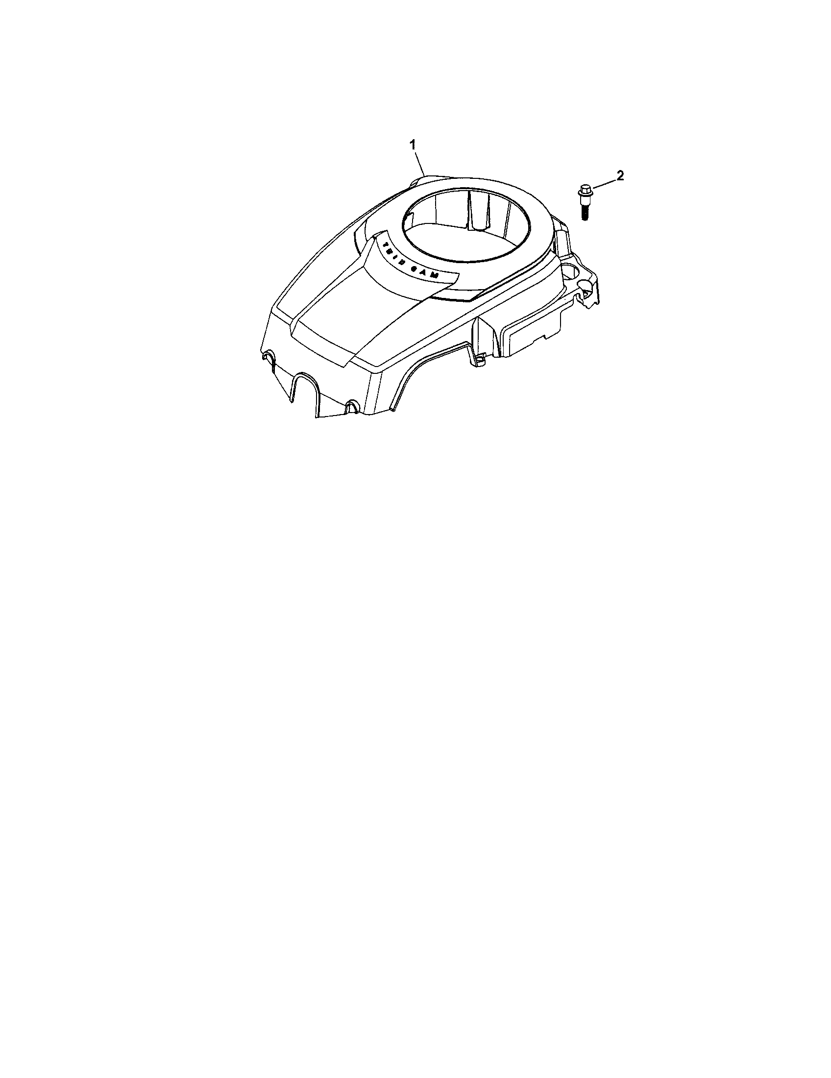 Blower housing/baffles