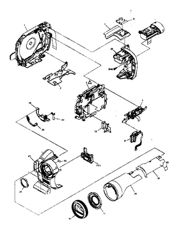Frame/casing assy 1