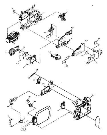 Frame/casing assy 2