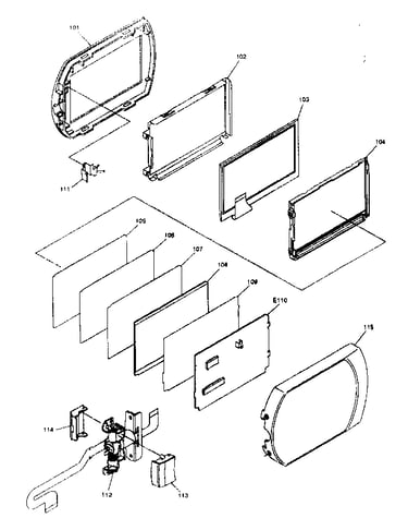 Lcd assy