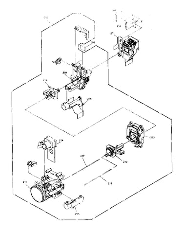 Camera lens assy