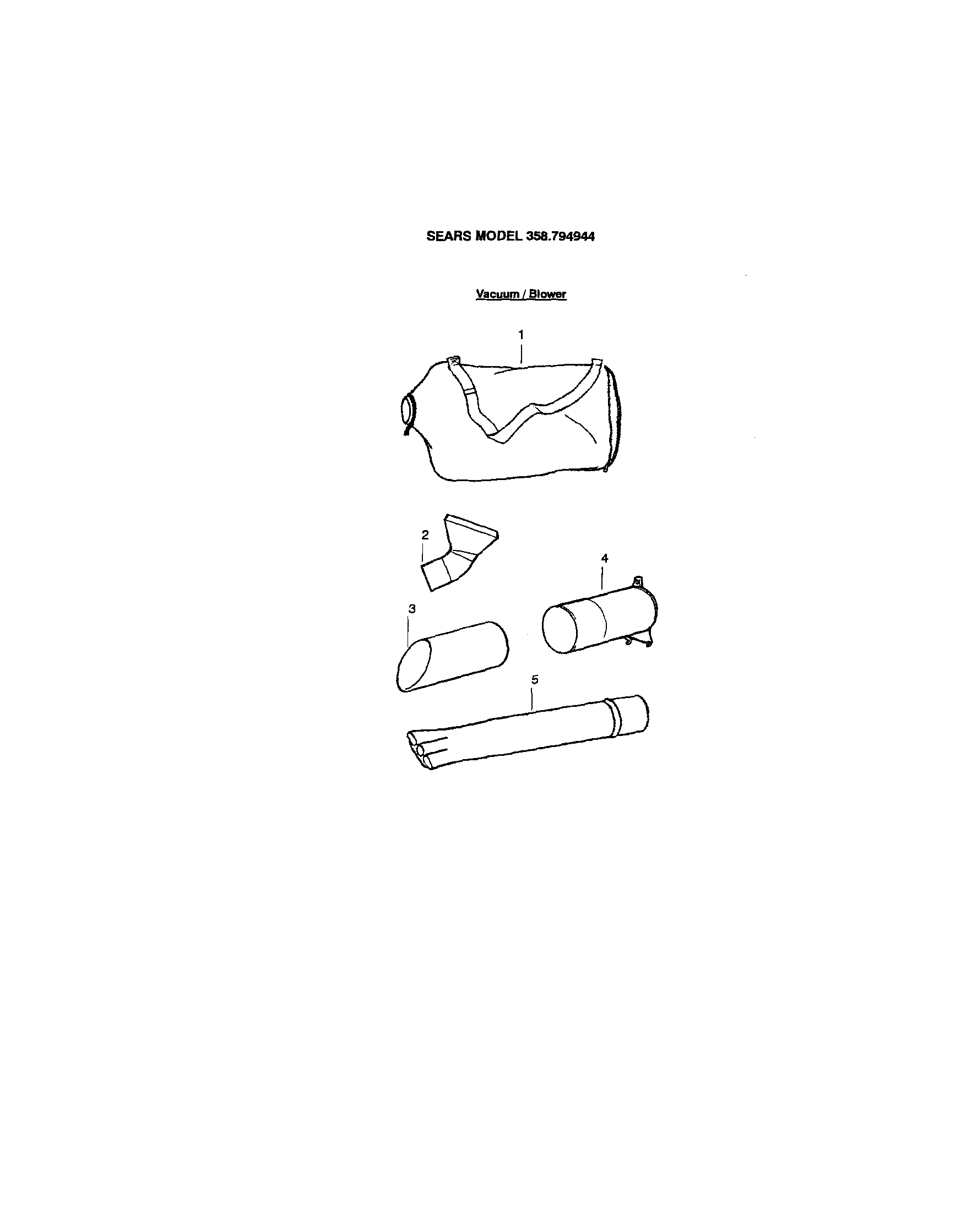 Bag/tube