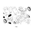 Murray 96112003700 rotary mower diagram