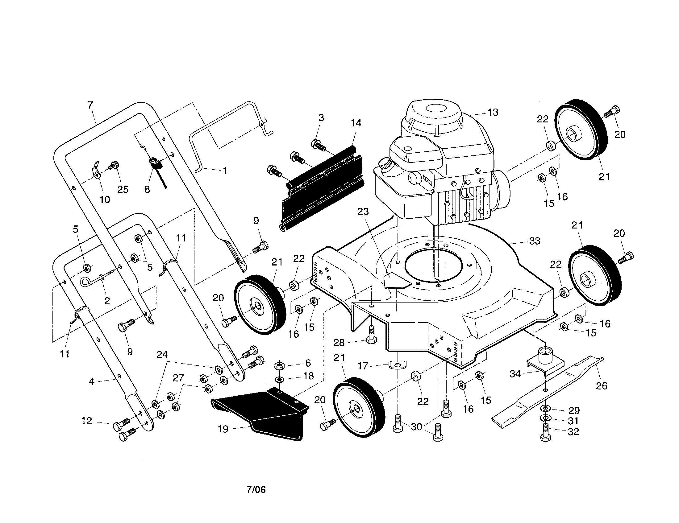 Rotary mower