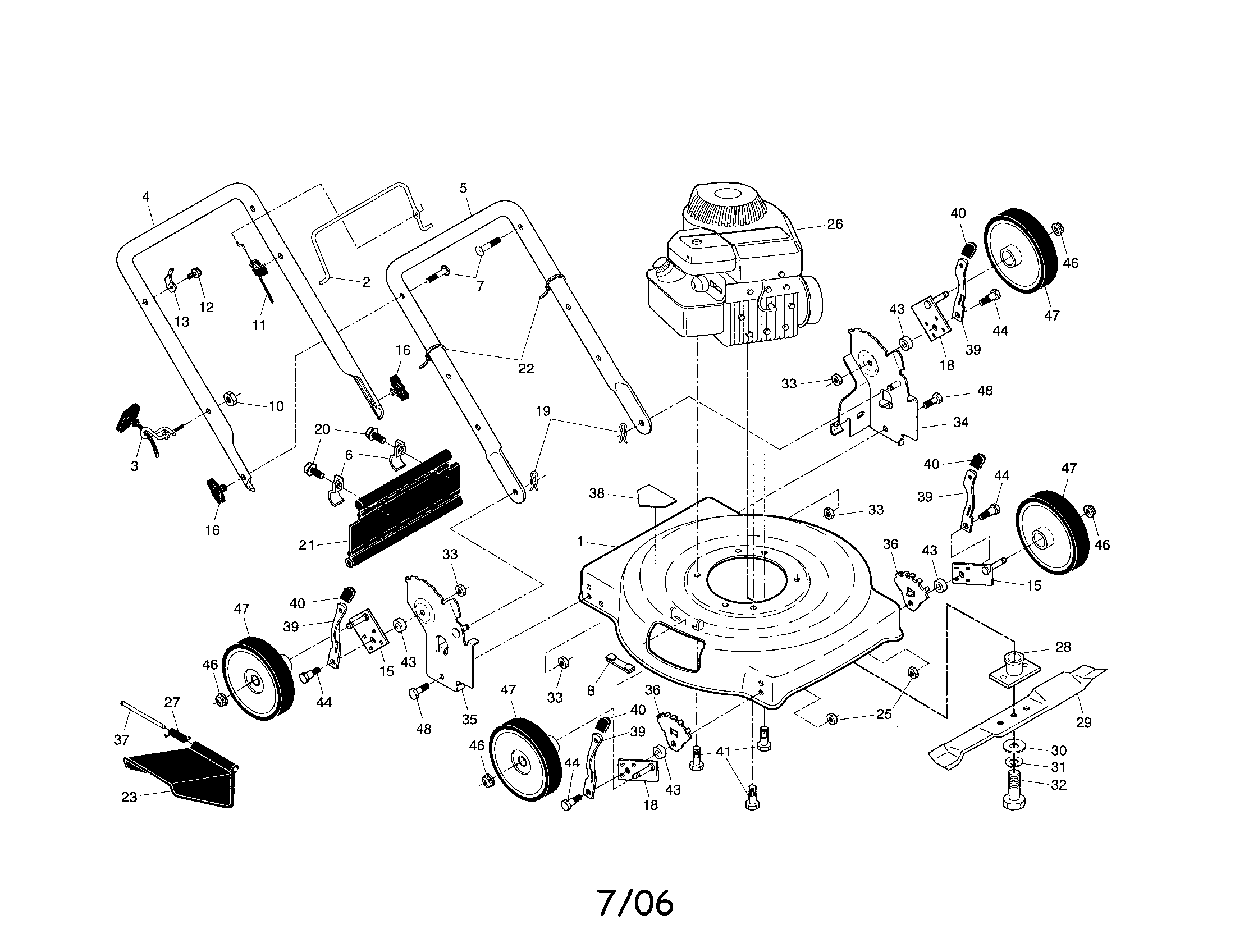 Rotary mower