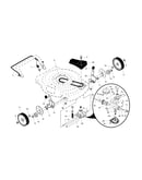 Drive control/gear case/wheels