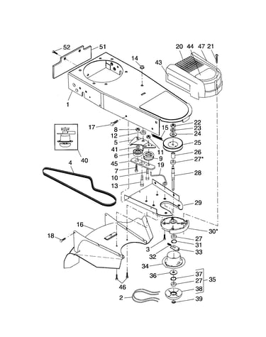 Chassis/deflector