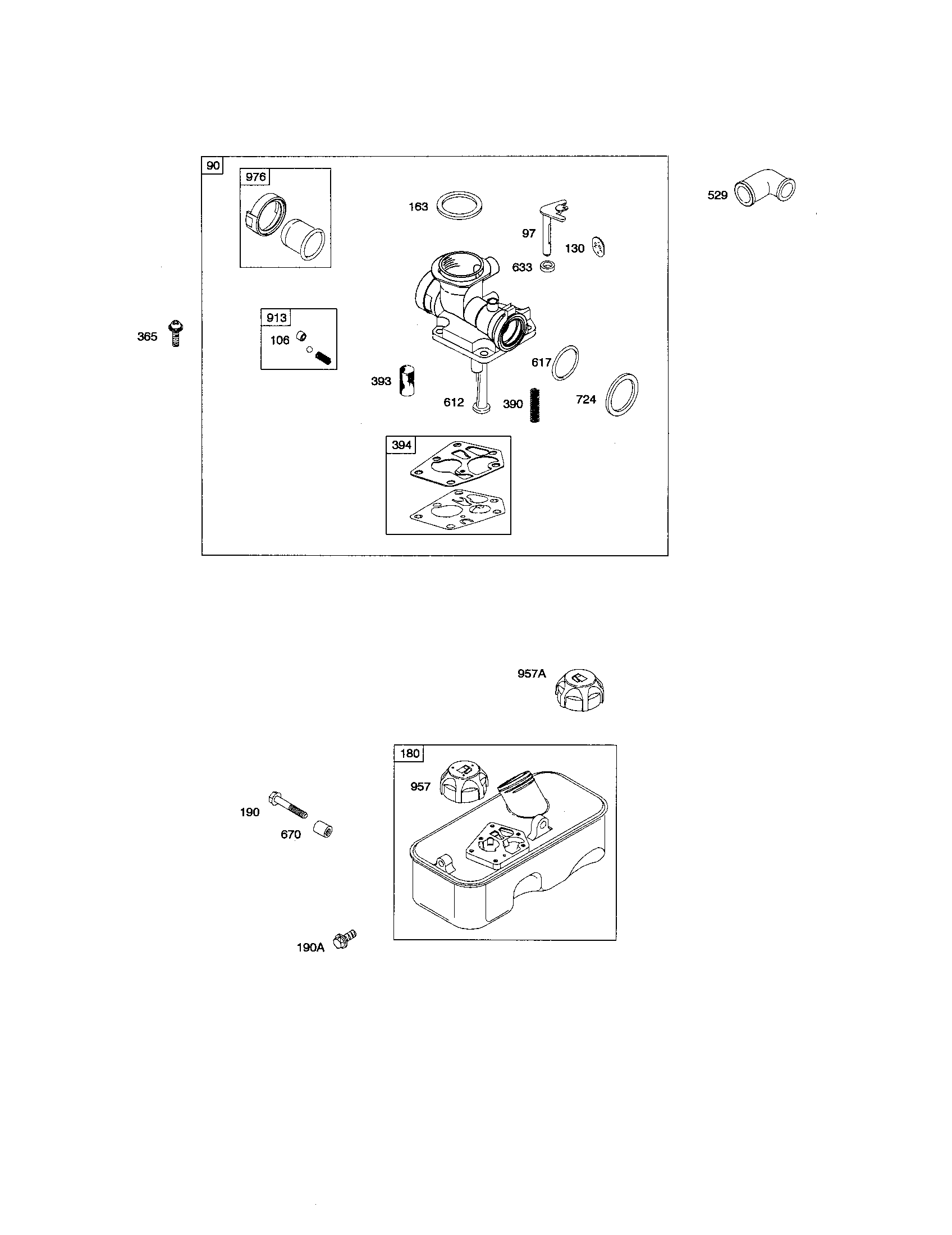 CARBURETOR/FUEL TANK