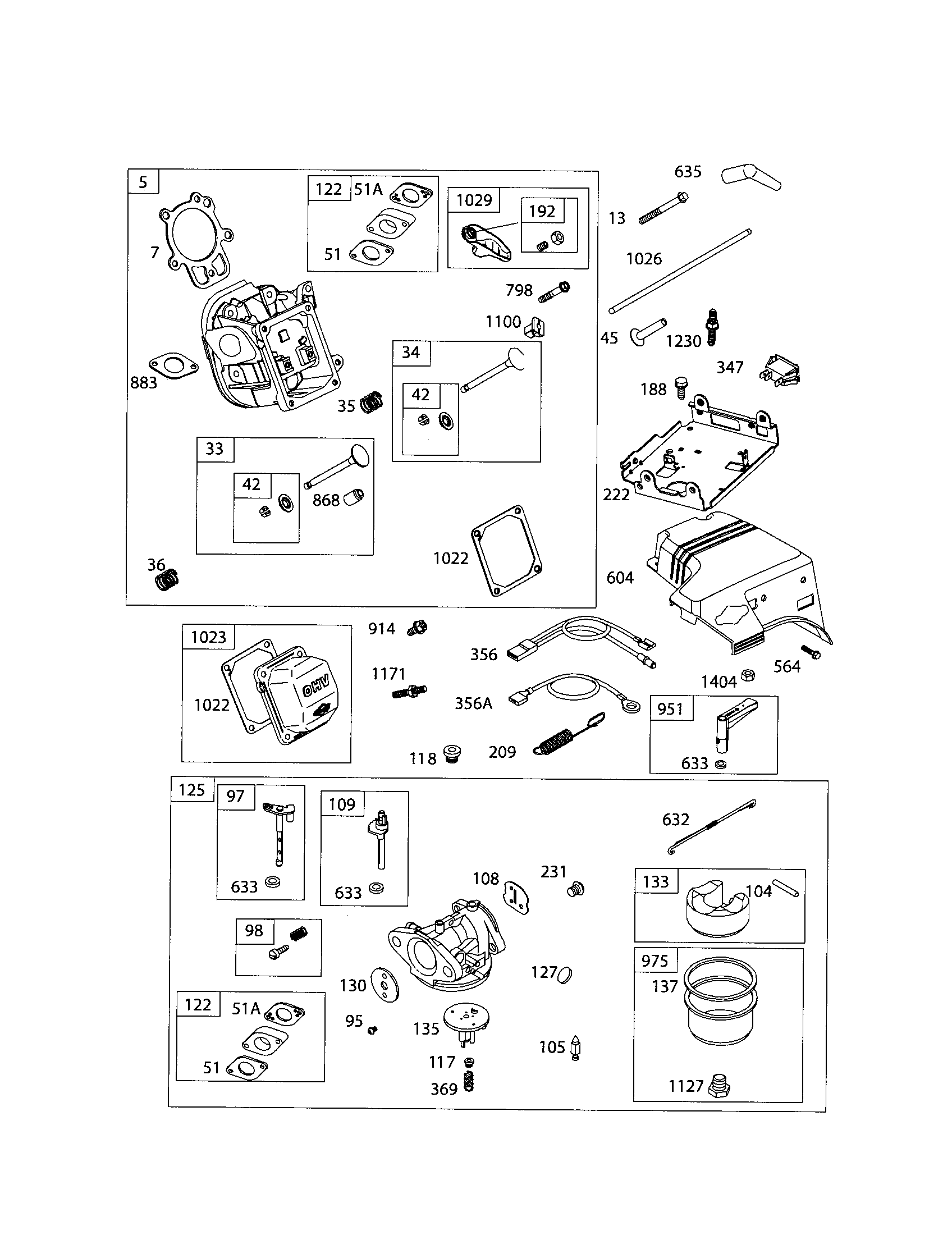CYLINDER HEAD/CARBURETOR