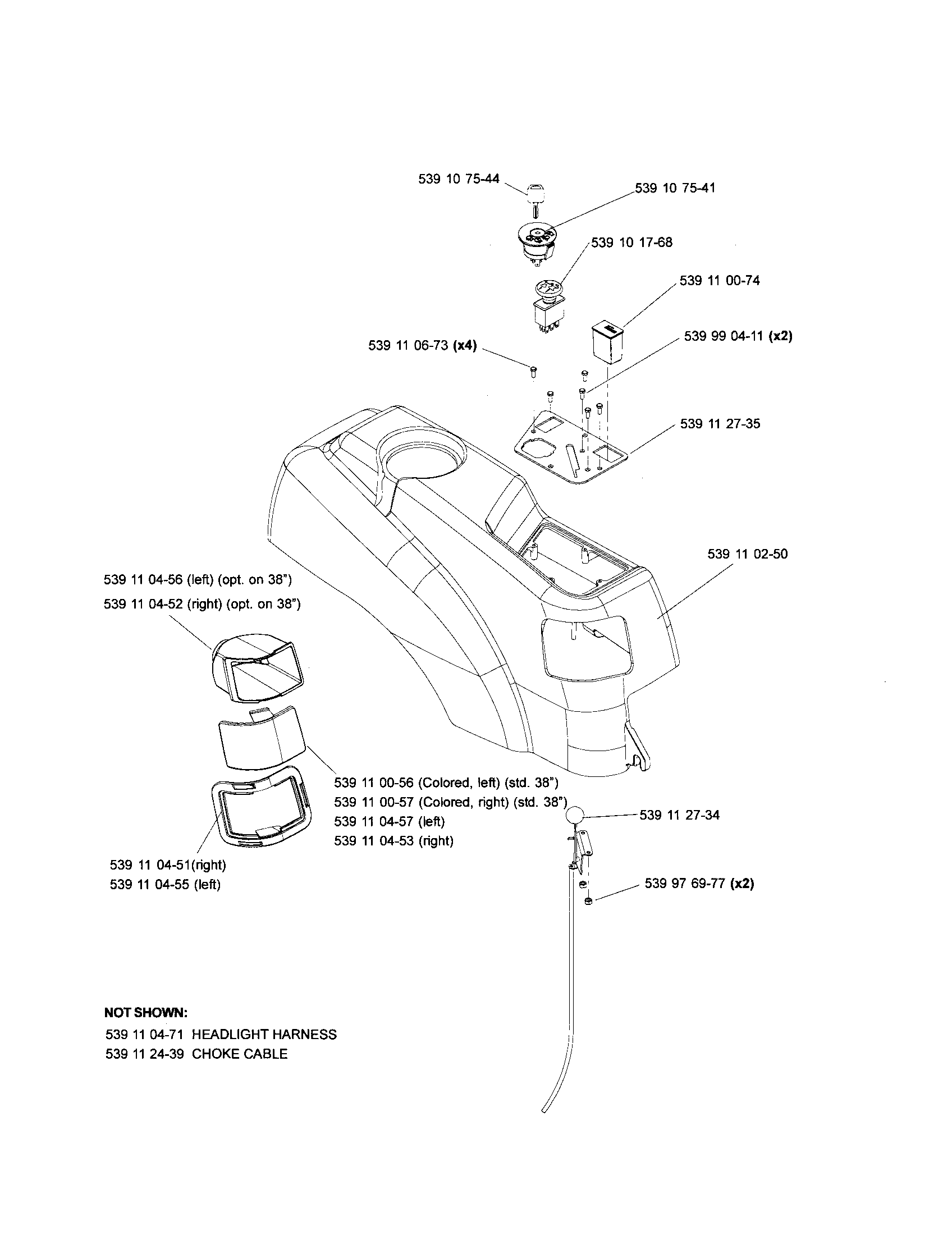 Console assembly