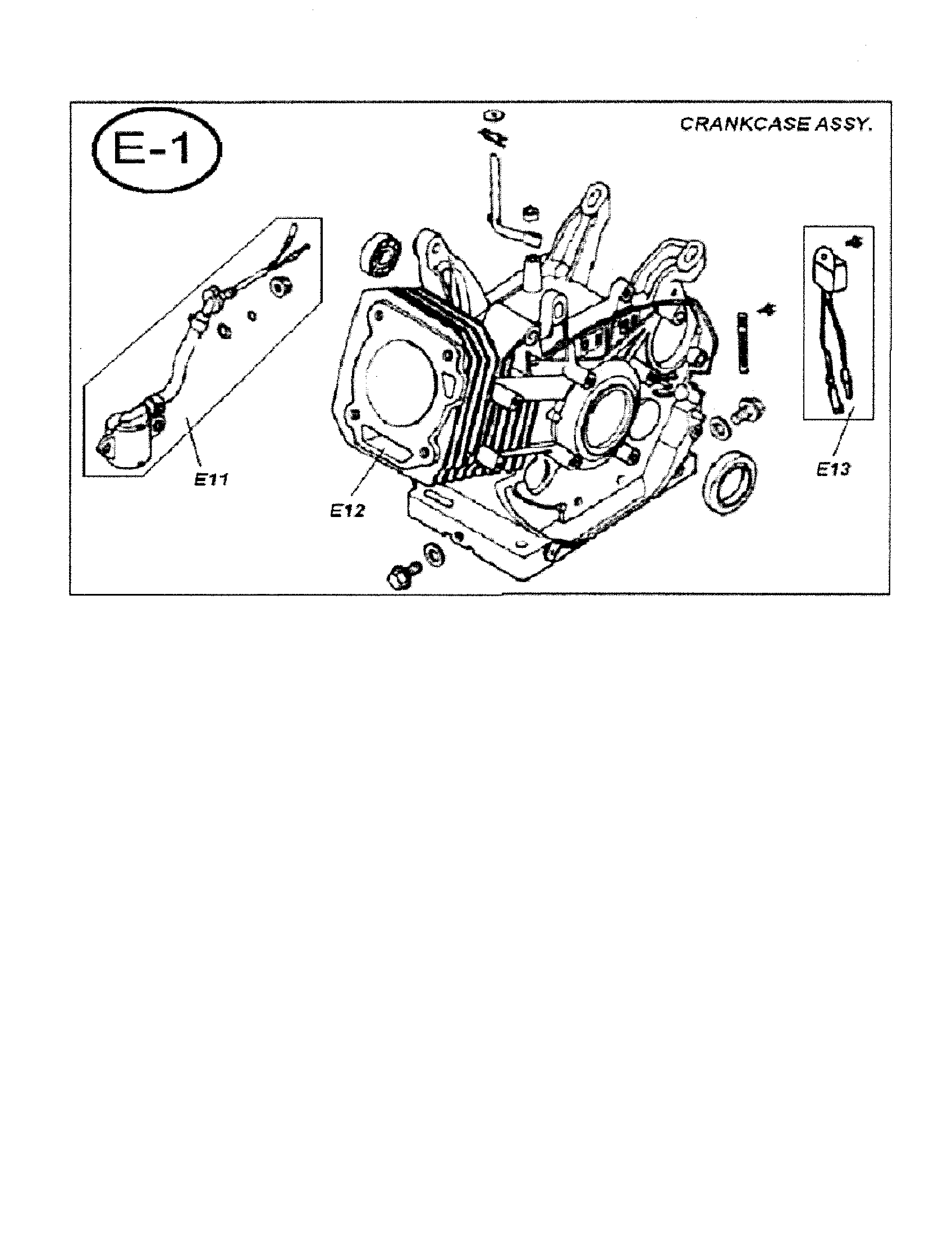 Crankcase assembly