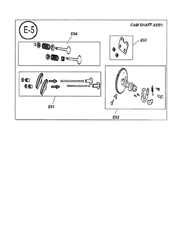 Cam shaft assembly