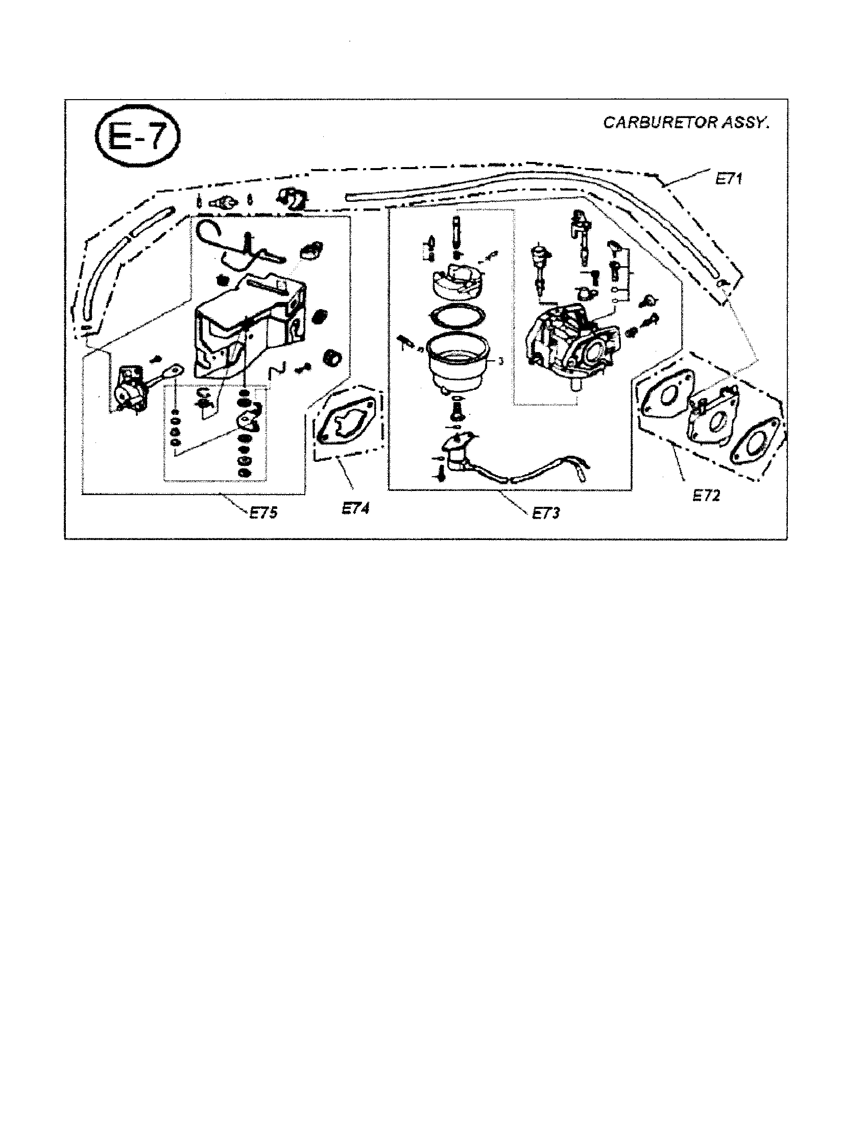 CARBURETOR ASSEMBLY