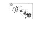 Okuma 9000 recoil starter assembly diagram