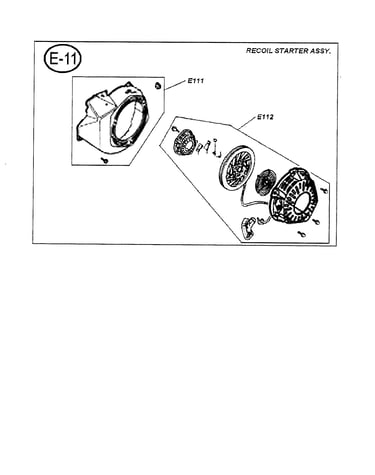 Recoil starter assembly