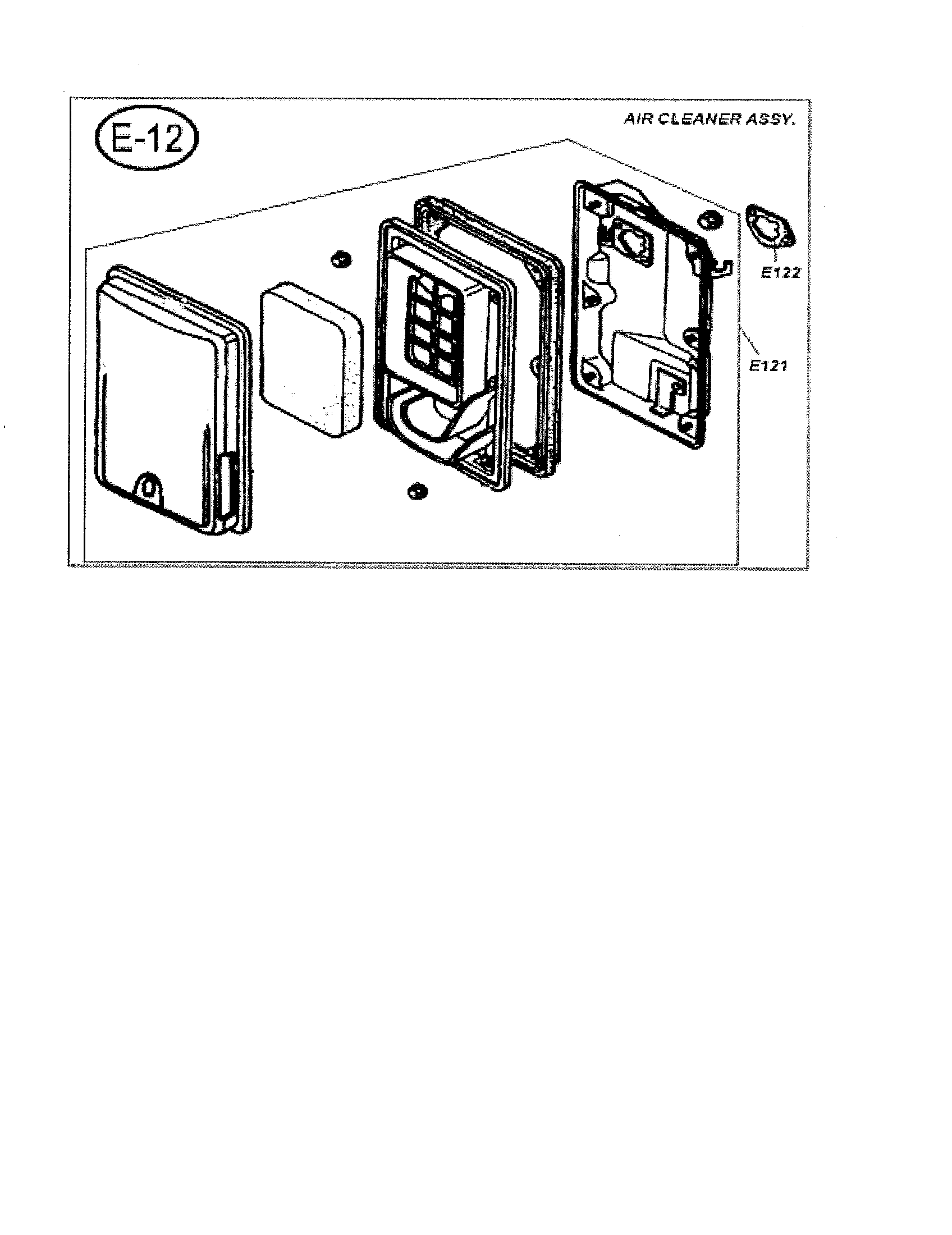 AIR CLEANER ASSEMBLY