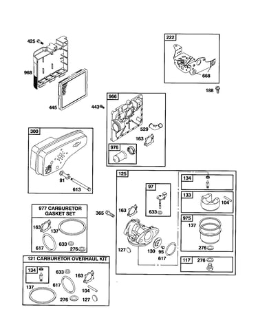 Carbreutor/muffler