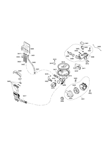 Pump circulation/sump