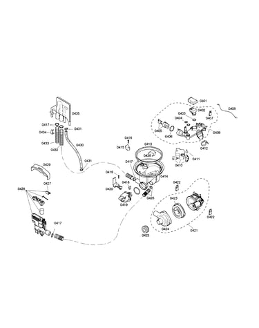 Pump circulation/sump