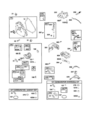 Carburetor/crankcase
