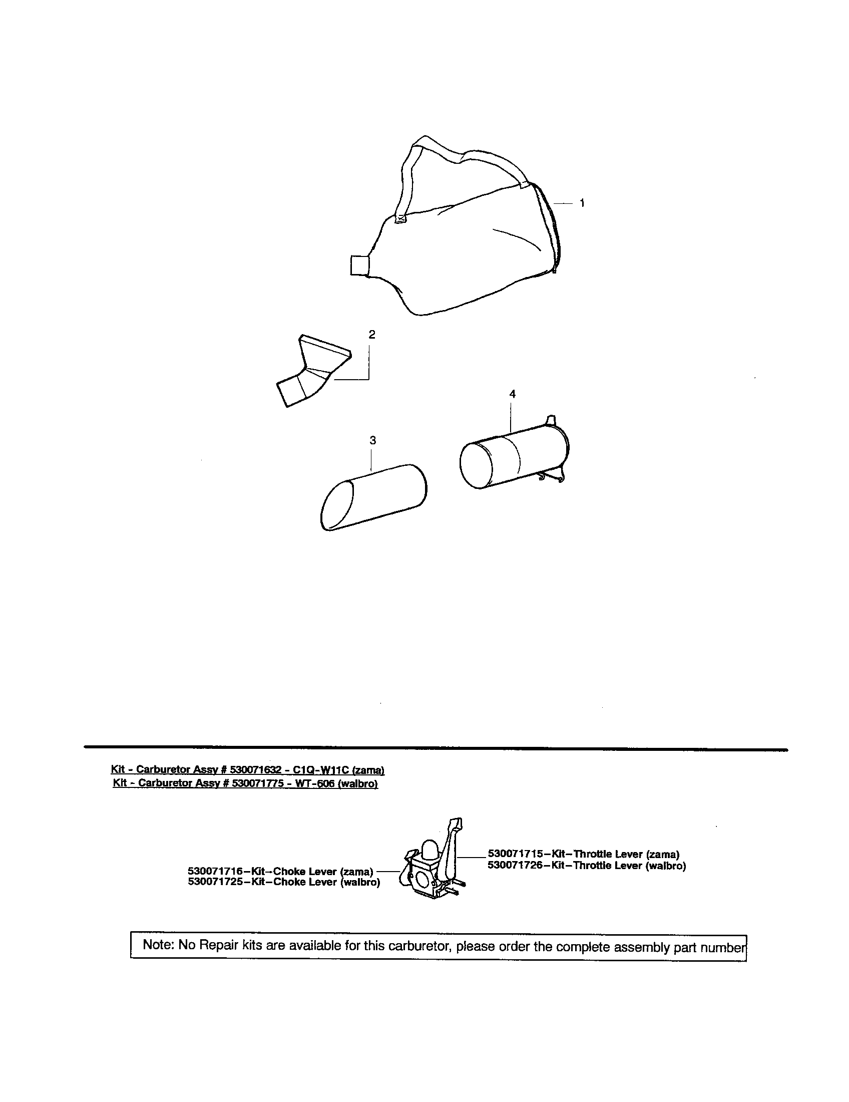 VACUUM TUBE ASSEMBLY