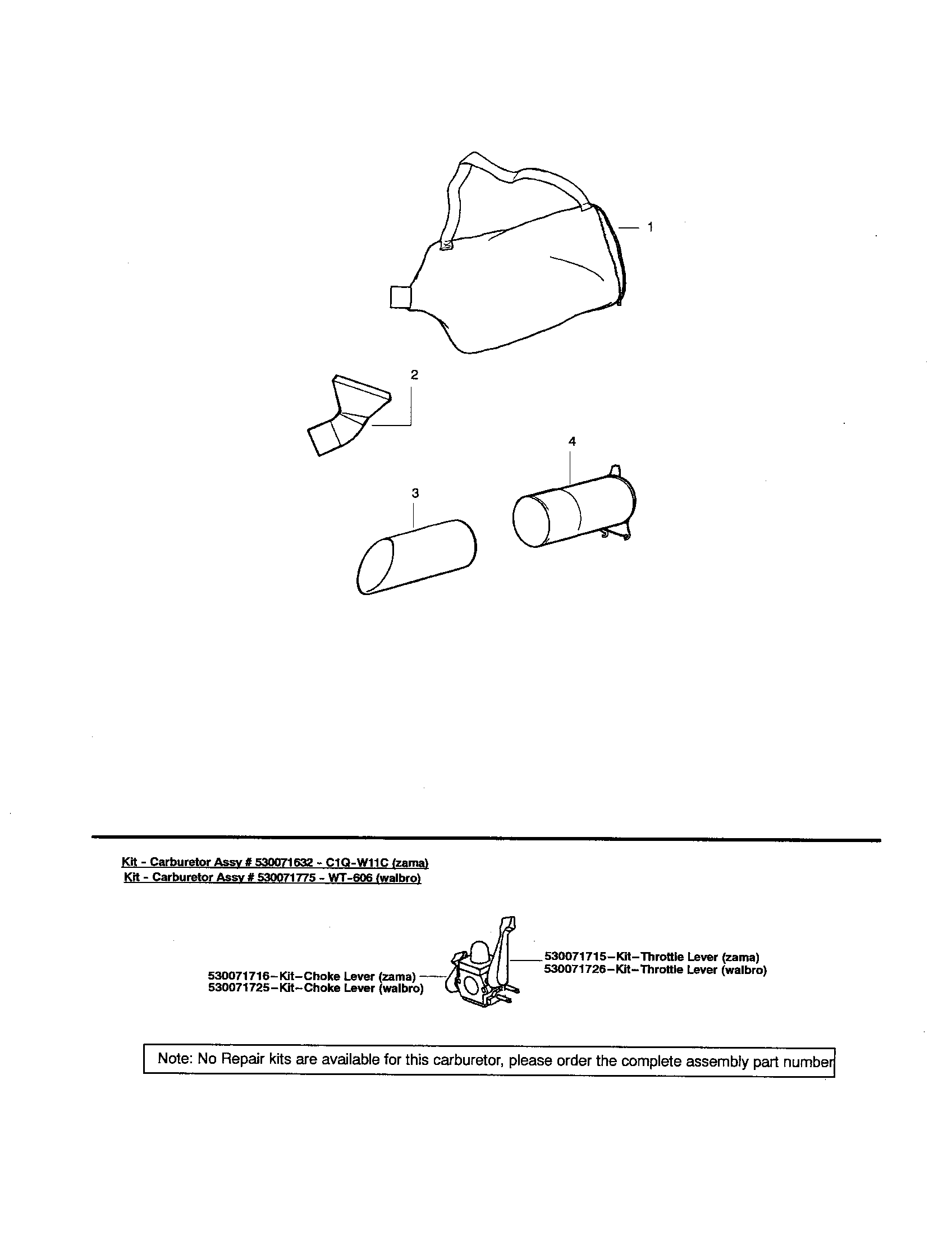 Vacuum tube assembly