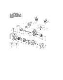 Cylinder/crankshaft/crankcase