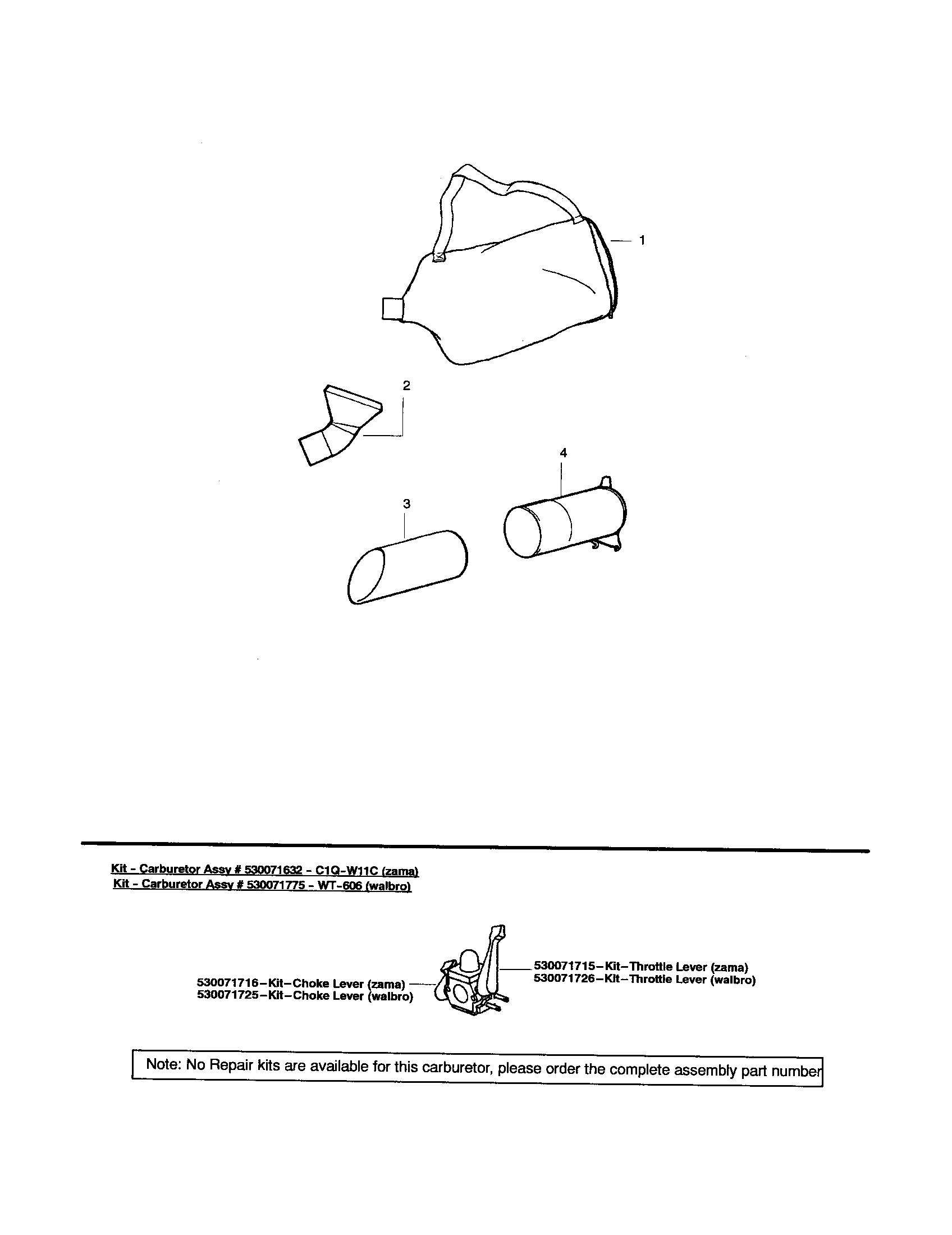 Vacuum tube assembly