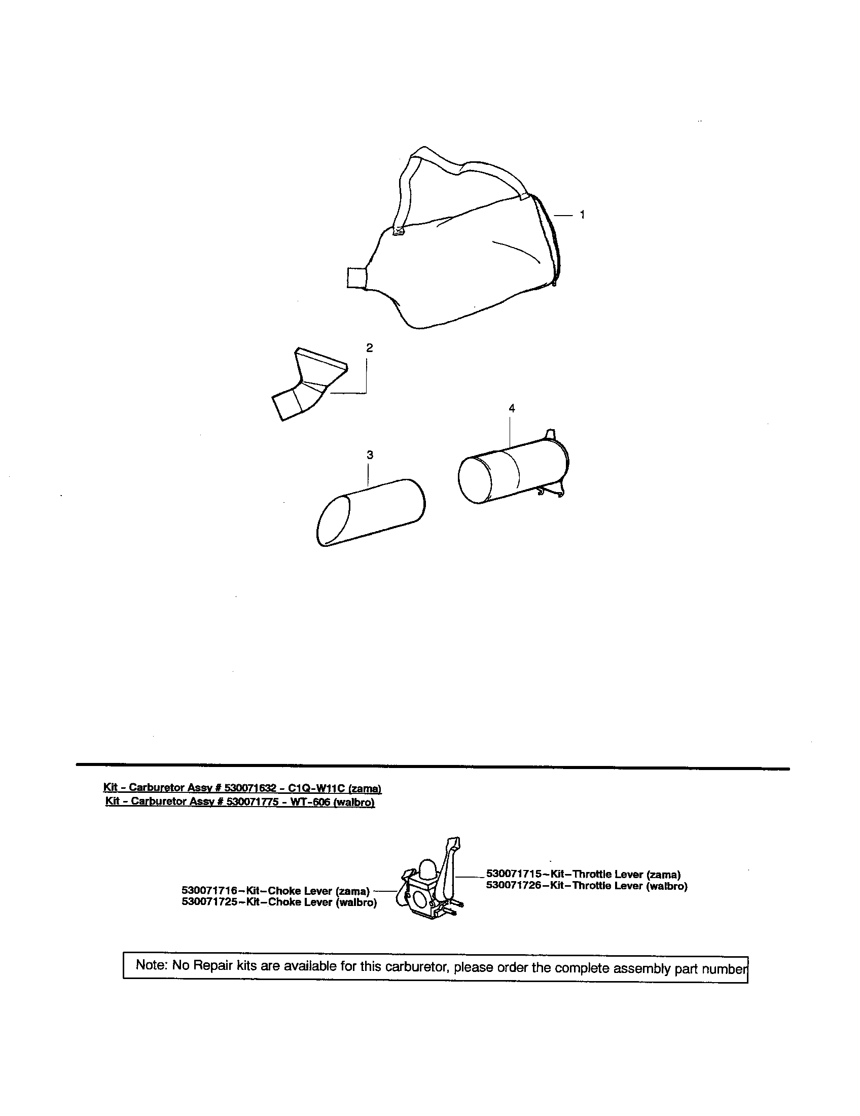 Vacuum tube assembly