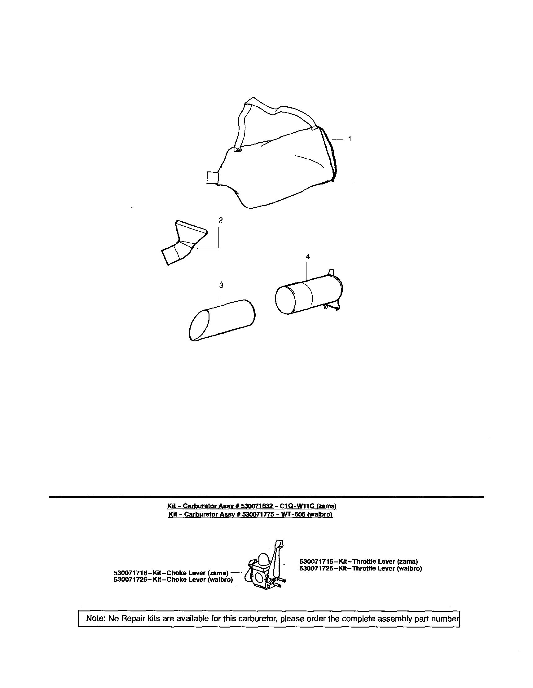 Vacuum tube assembly