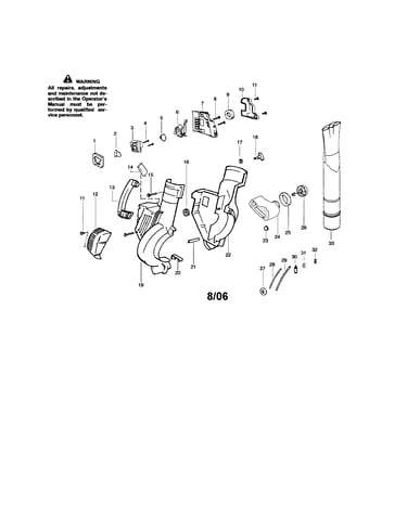 Housing/handle/tube