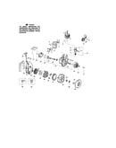 Cylinder/crankshaft/crankcase