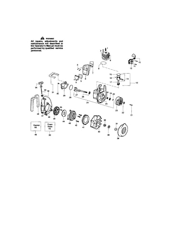 Cylinder/crankshaft/crankcase