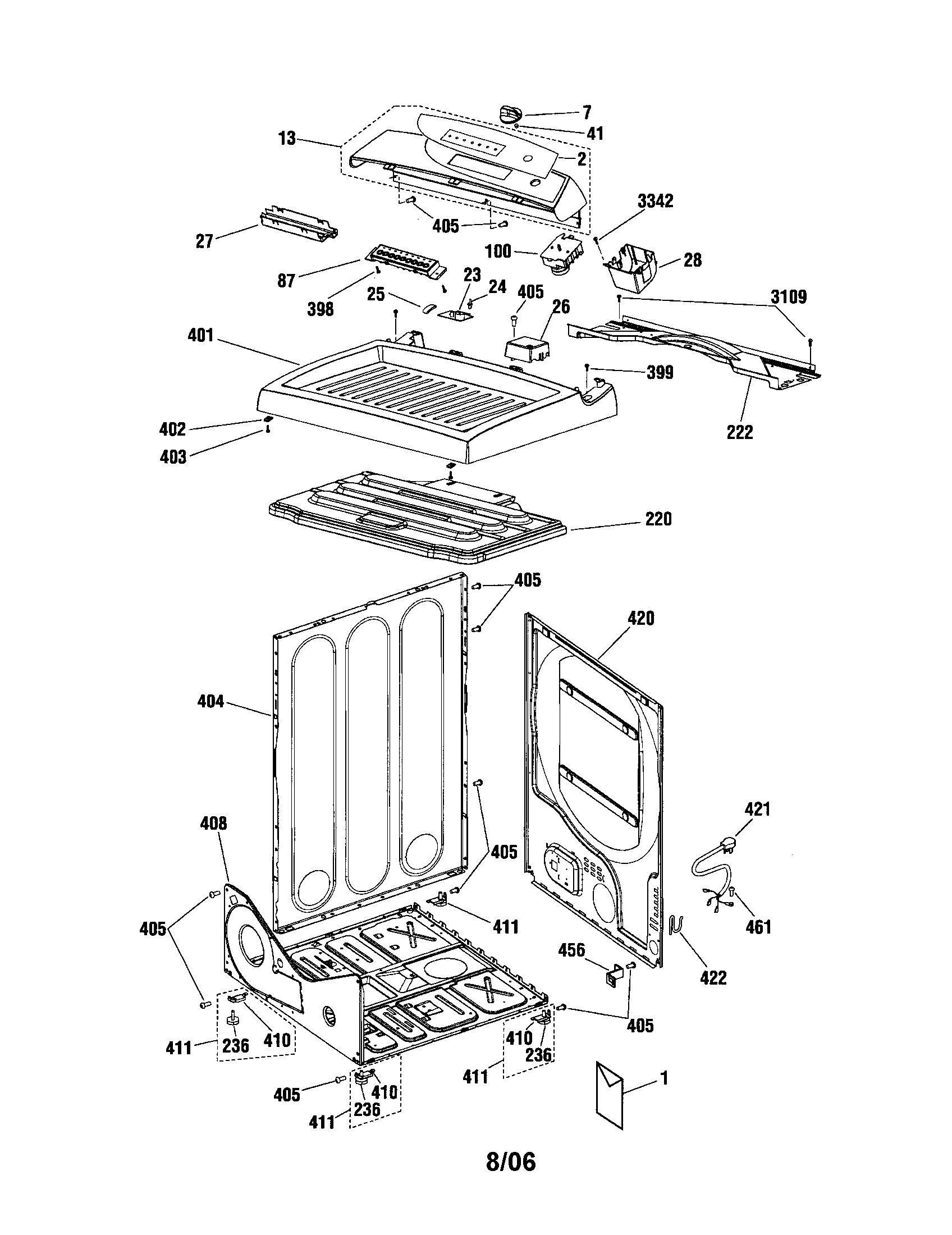 Controls/cabinet