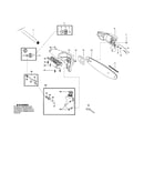 Bar/oil tank/housing